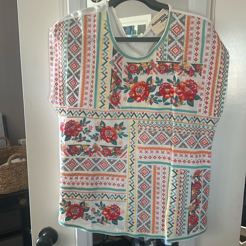Savannah Jane embroidered shirt